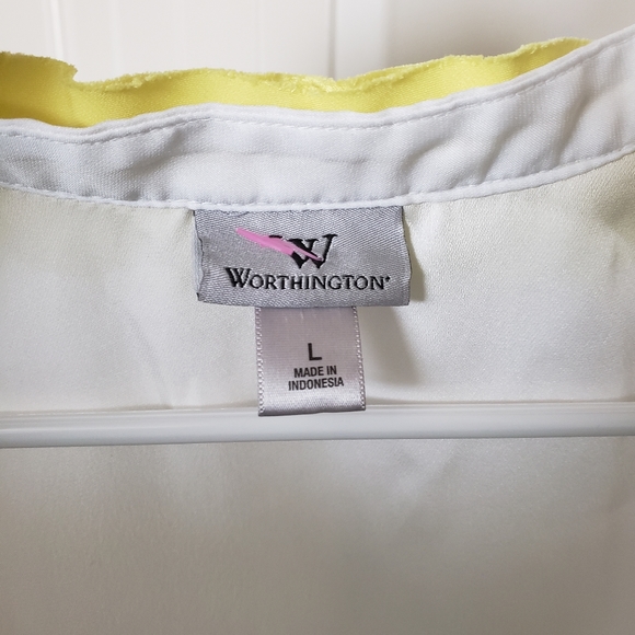 Worthington Loose Blouse Cream - Picture 3 of 3